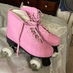 Pink Light up Roller Skates NWOT